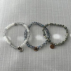 Ermish bracelets set of 3